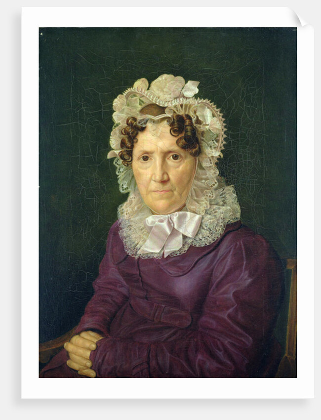 Angel Sophia Hase, the Aunt of the Artist, 1828 by Julius Oldach