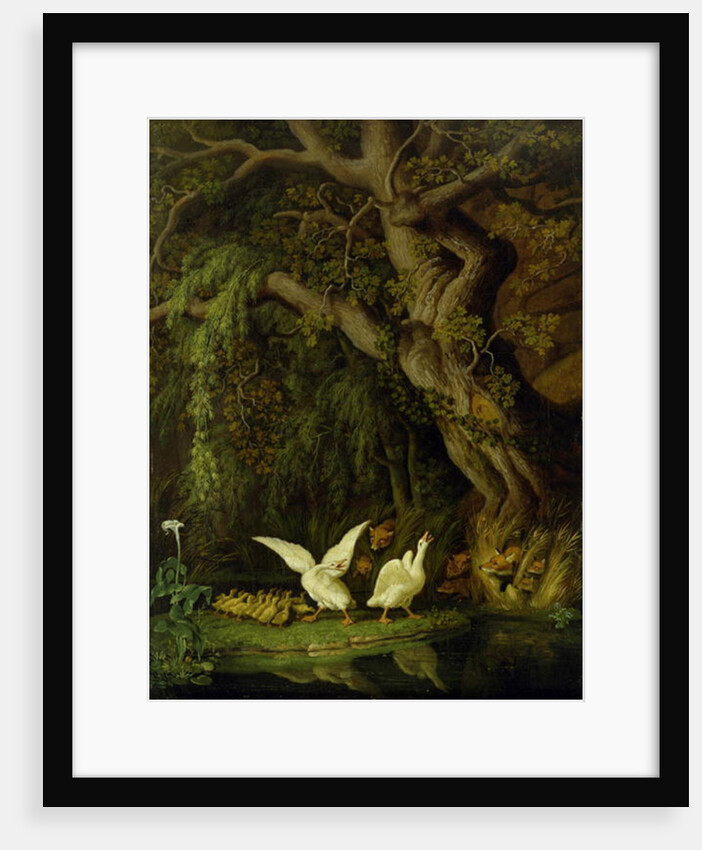 Foxes and Geese by Johann Heinrich Tischbein