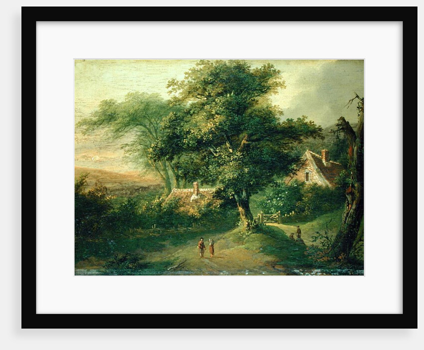 Landscape, 1827 by Friedrich Rosenberg