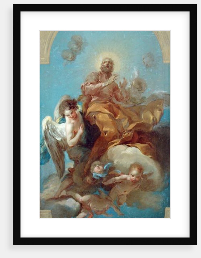 The Declaration of St. Isidor by Carle van Loo
