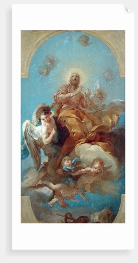 The Declaration of St. Isidor by Carle van Loo