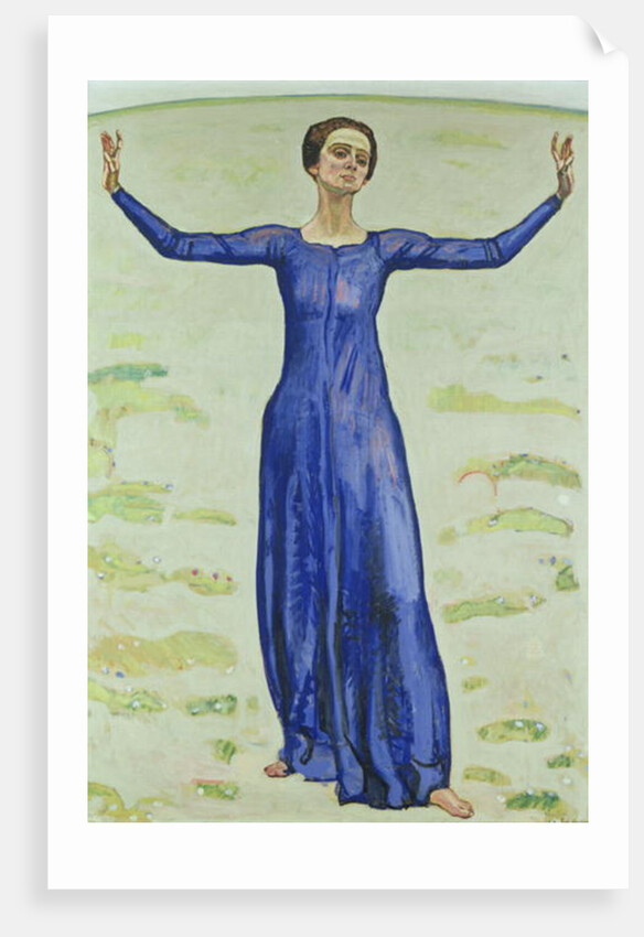 Song in the Distance, 1914 by Ferdinand Hodler