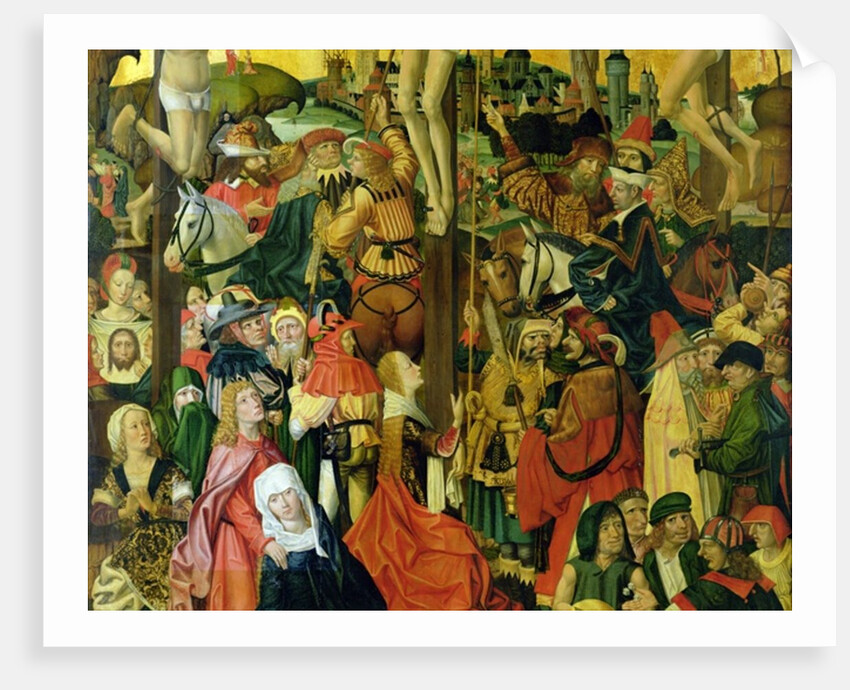 The Crucifixion, c.1500 by Master of Hamburg