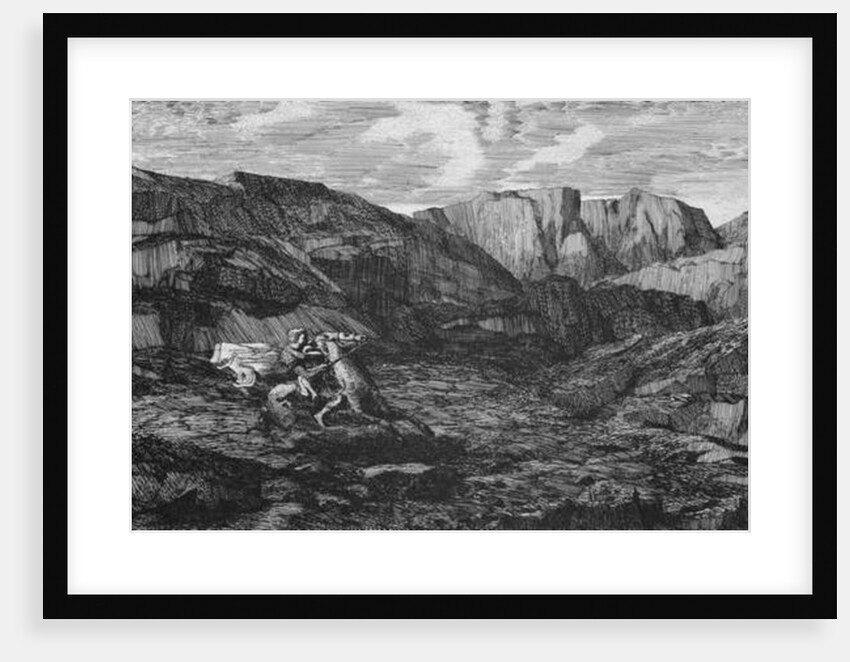 Horse and Rider by Odilon Redon