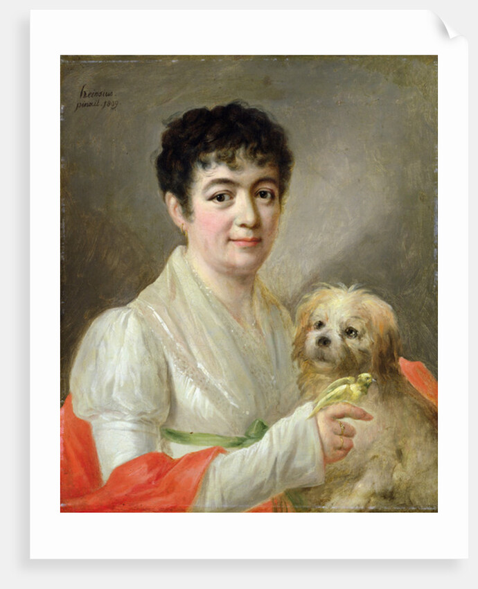 Portrait of an Unknown Woman, 1809 by Johann Ernst Heinsius