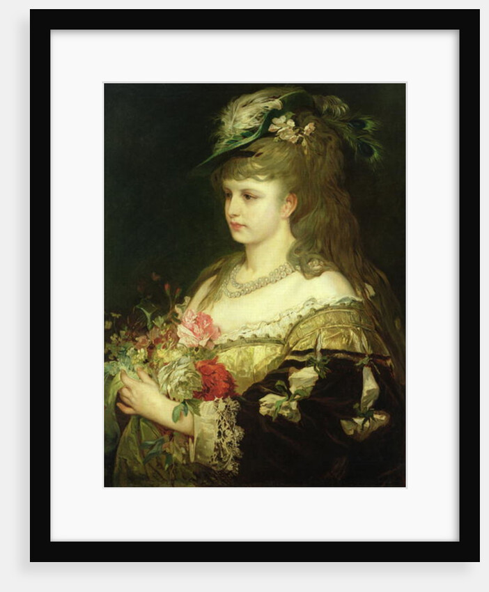 A Young Girl by Hermann Kaulbach