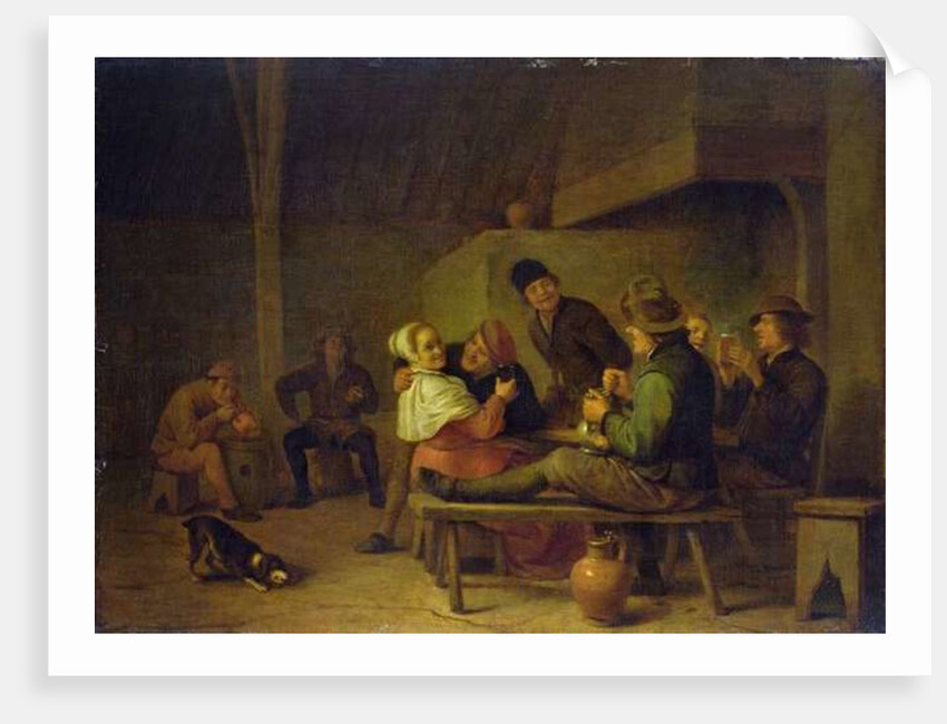 Carousing Farmers by Hendrik Martensz Sorgh