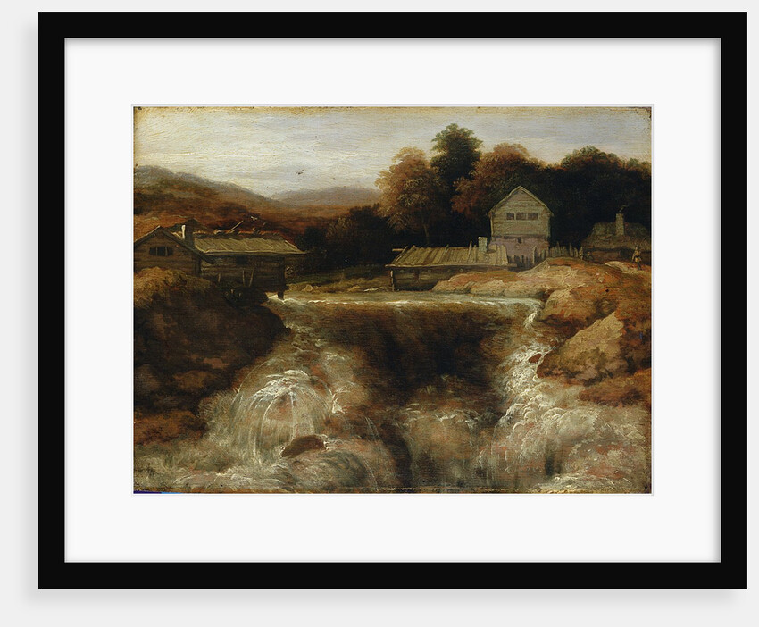 Northern Waterfall by Allart van Everdingen