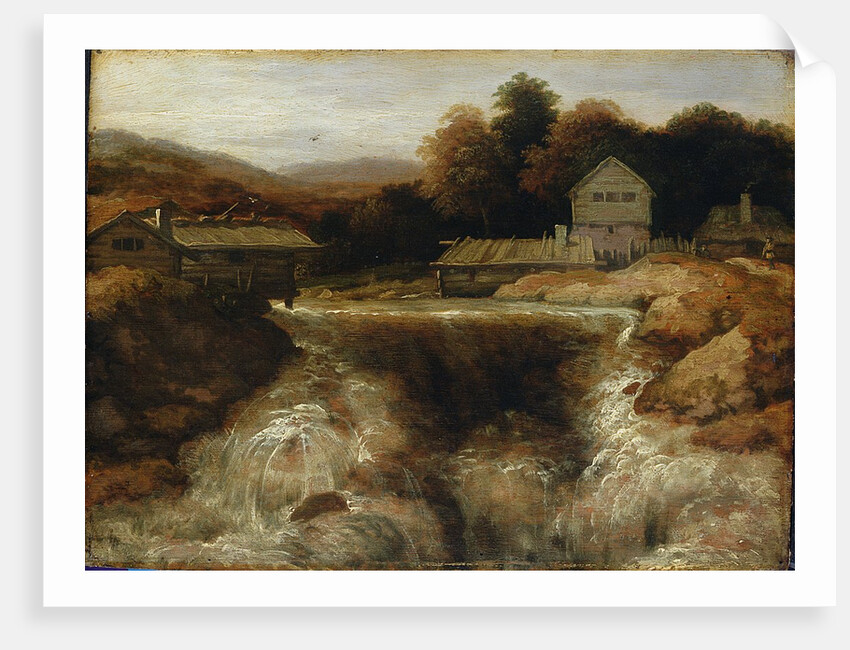 Northern Waterfall by Allart van Everdingen