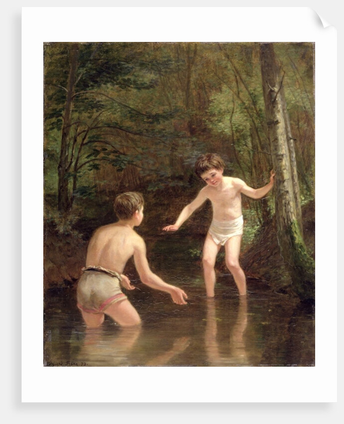 Bathing Boys, 1873 by Pierre Edouard Frere