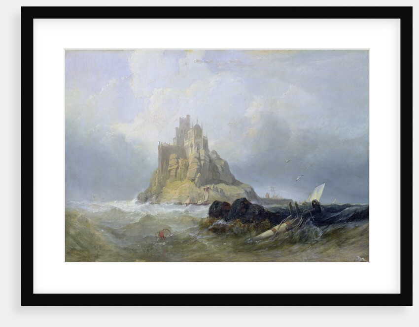 St. Michael's Mount, Cornwall by William Clarkson Stanfield