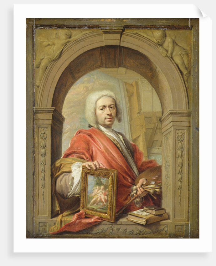 Self Portrait, 1727 by Jacques Ignatius de Roore