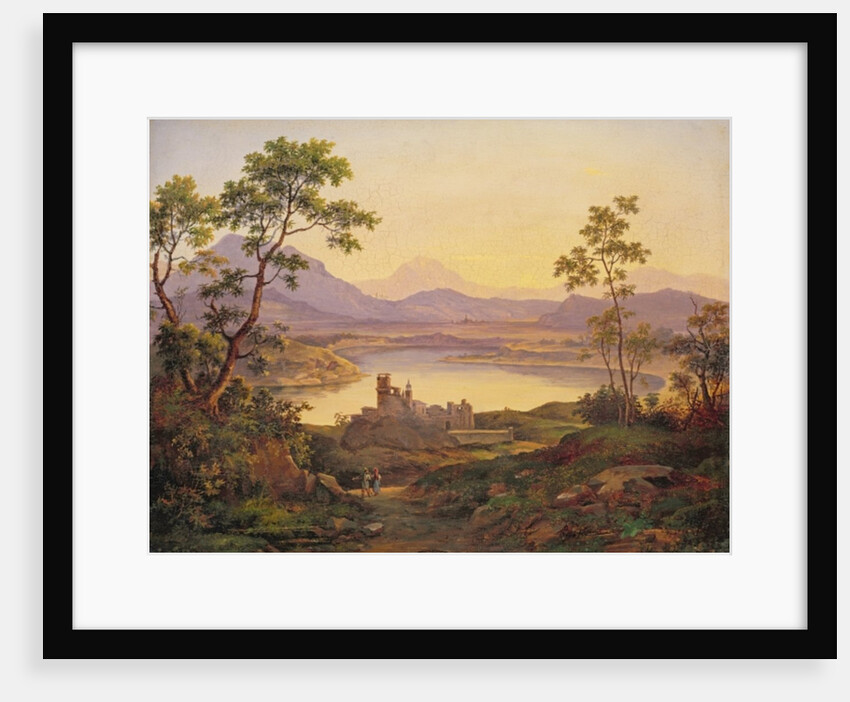Italian Landscape by Joachim Faber