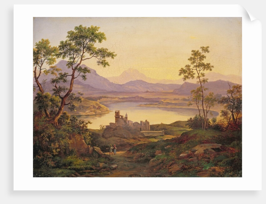 Italian Landscape by Joachim Faber