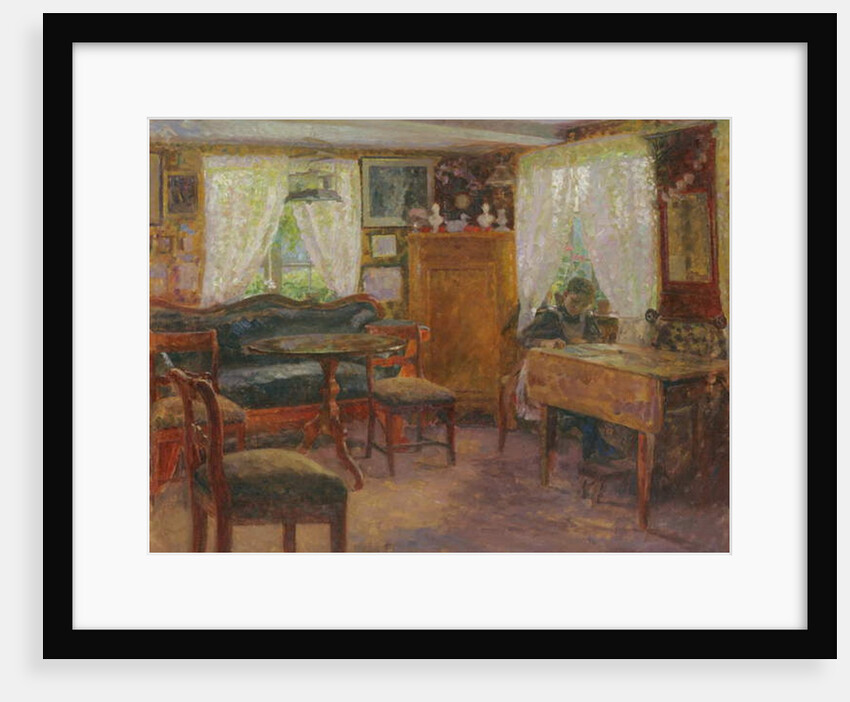Sitting Room in Finkenwerder by Julius August Friedrich Theodor von Ehren