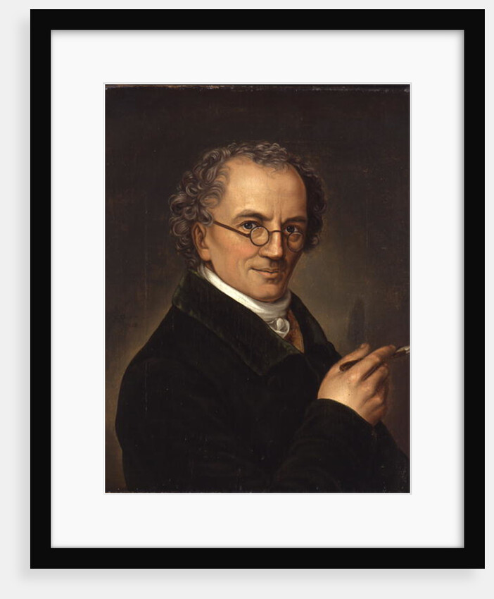 The Artist Friedrich Carl Groger 1828 by Carl Heinrich Adolph Grimm