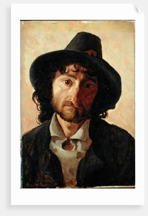 Head of a Man, 1841 by Jacob Gensler