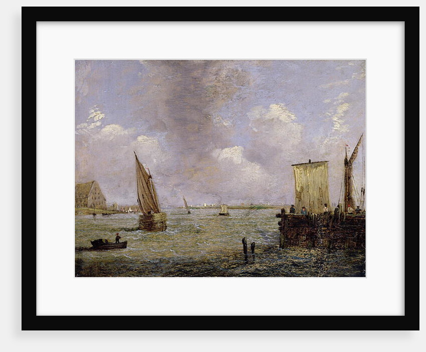 On the Thames by Patrick Nasmyth