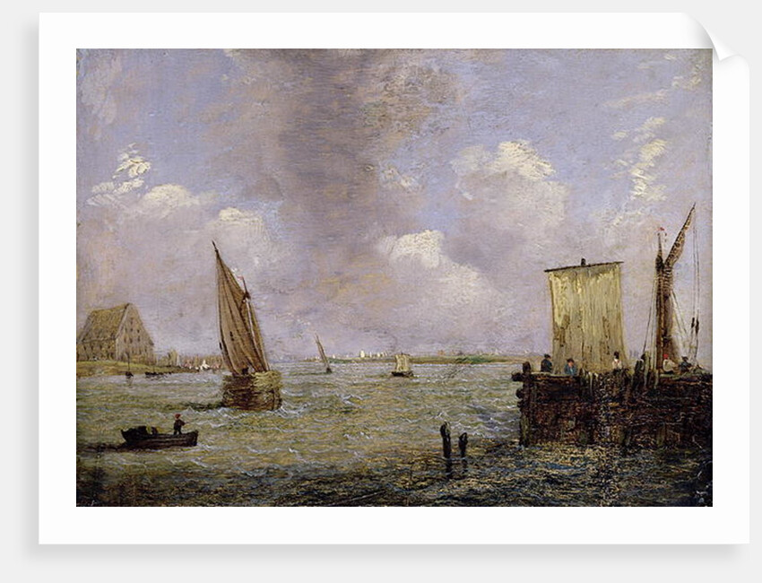On the Thames by Patrick Nasmyth