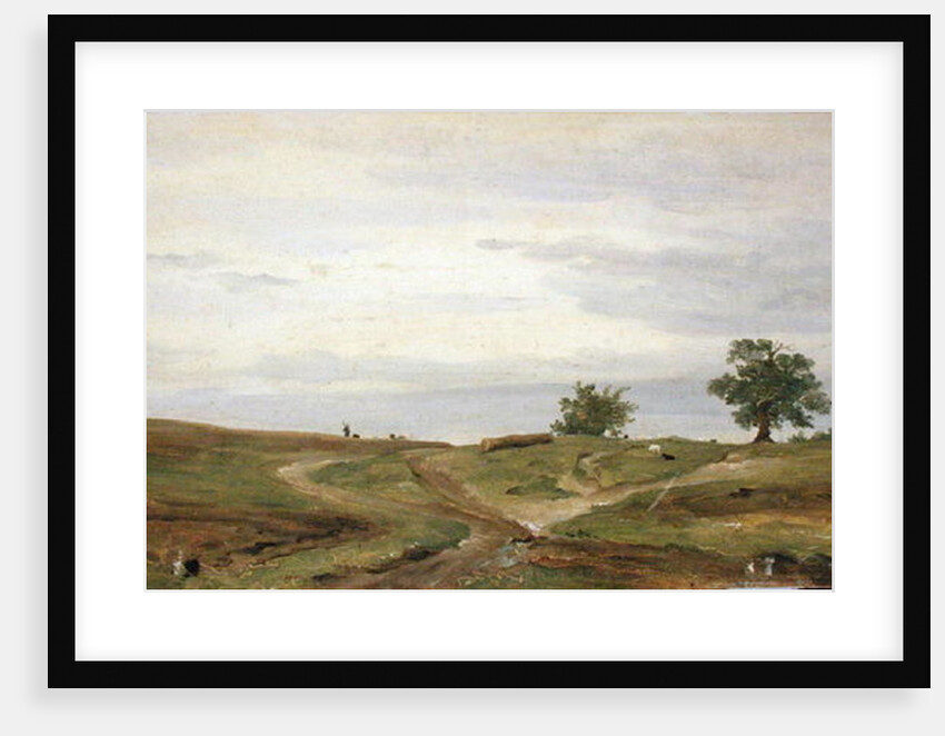 Upper Bavarian Landscape by Jacob C. Eduard Averberg