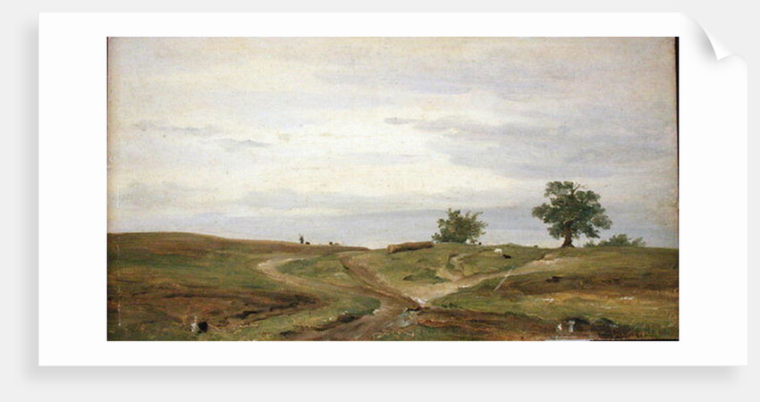 Upper Bavarian Landscape by Jacob C. Eduard Averberg