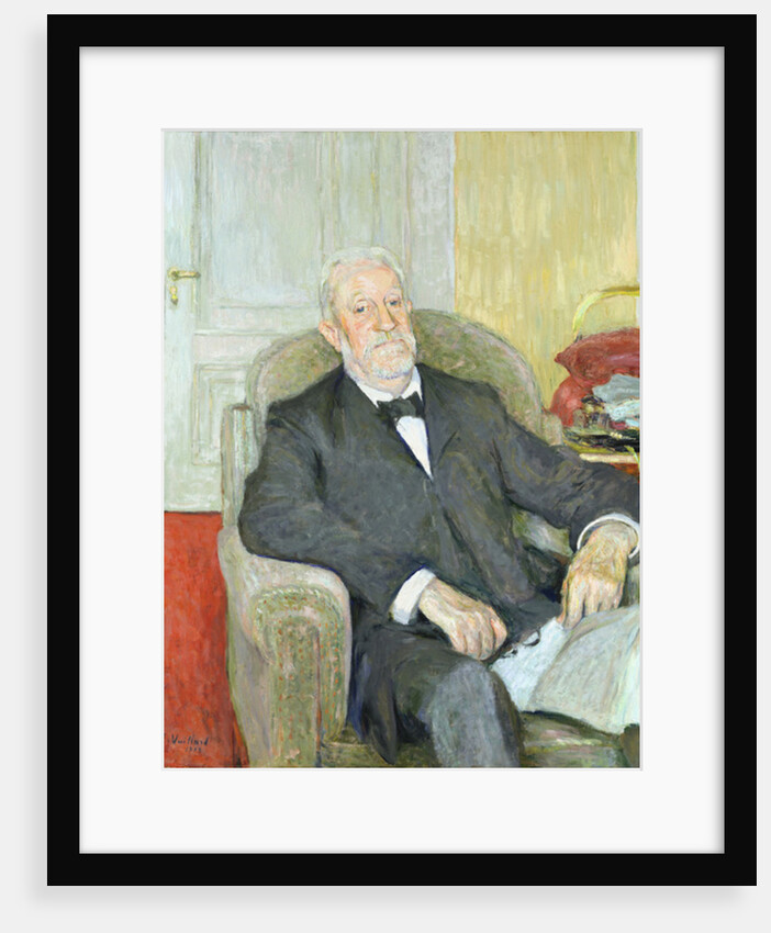 Senator Eduard Wilhelm Ludwig Heinrich Roscher 1913 by Edouard Vuillard