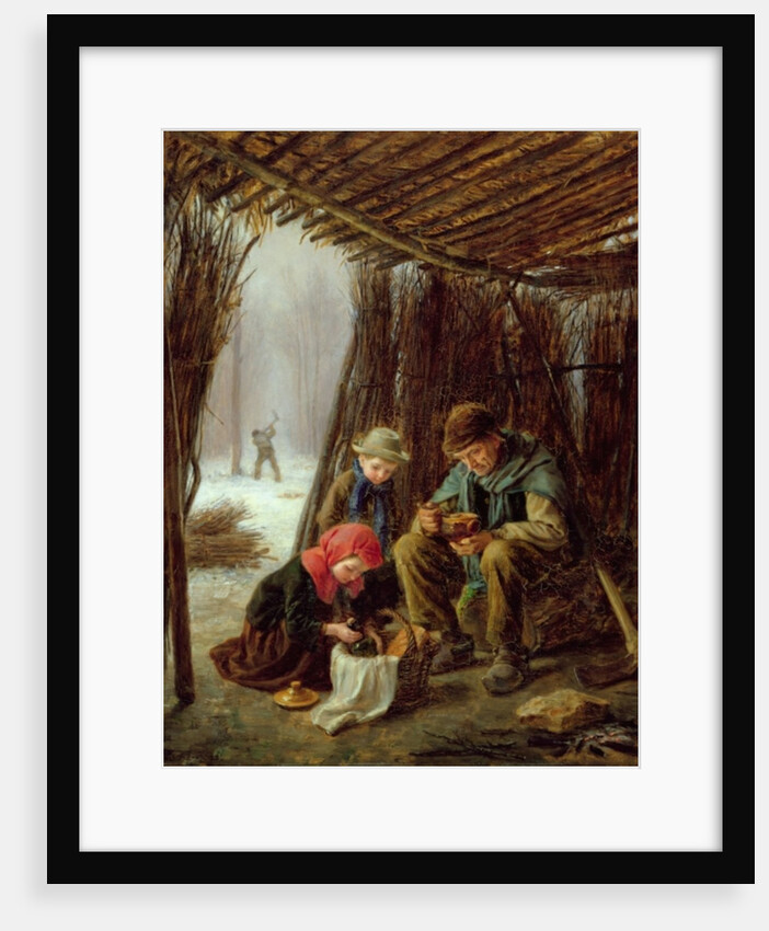 The Woodcutter's Meal, 1873 by Pierre Edouard Frere