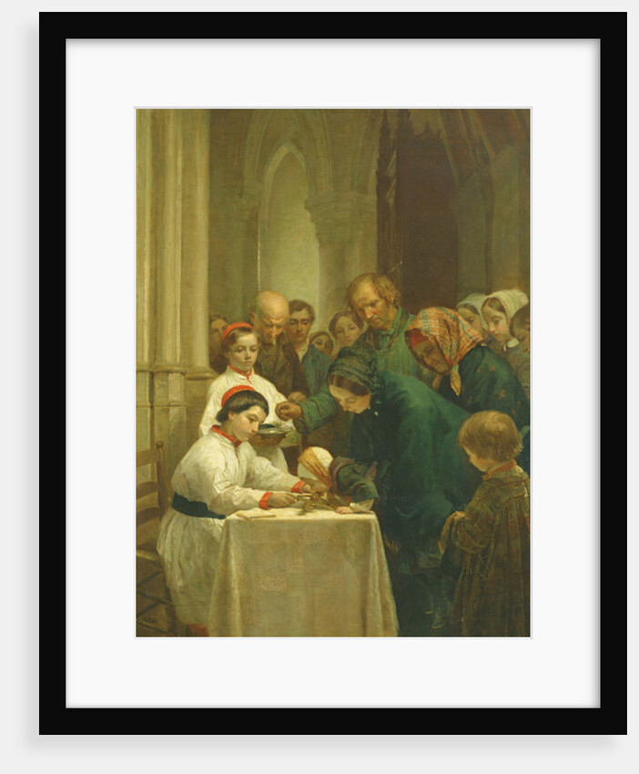 Good Friday in Notre-Dame Church by Pierre Edouard Frere