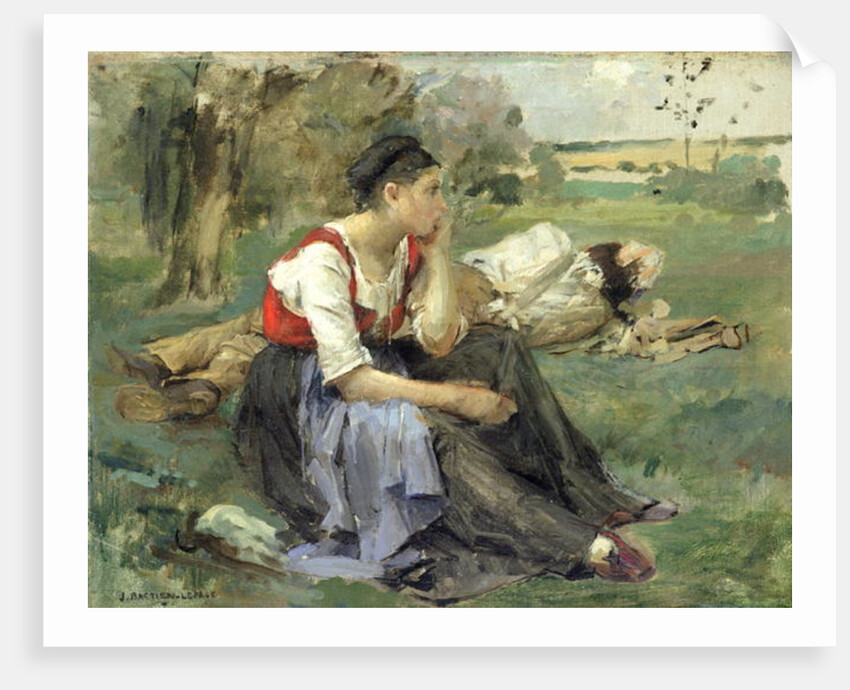 Resting Peasants, 1877 by Jules Bastien-Lepage