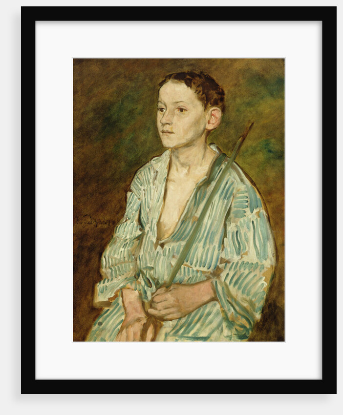 Portrait of a Boy by Eduard Karl Franz von Gebhardt