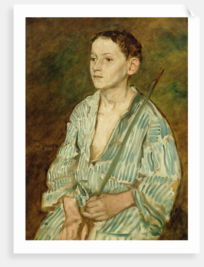 Portrait of a Boy by Eduard Karl Franz von Gebhardt