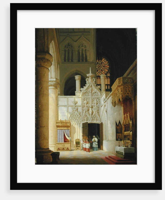 Gothic Church, 1831 by Max Emanuel Ainmiller