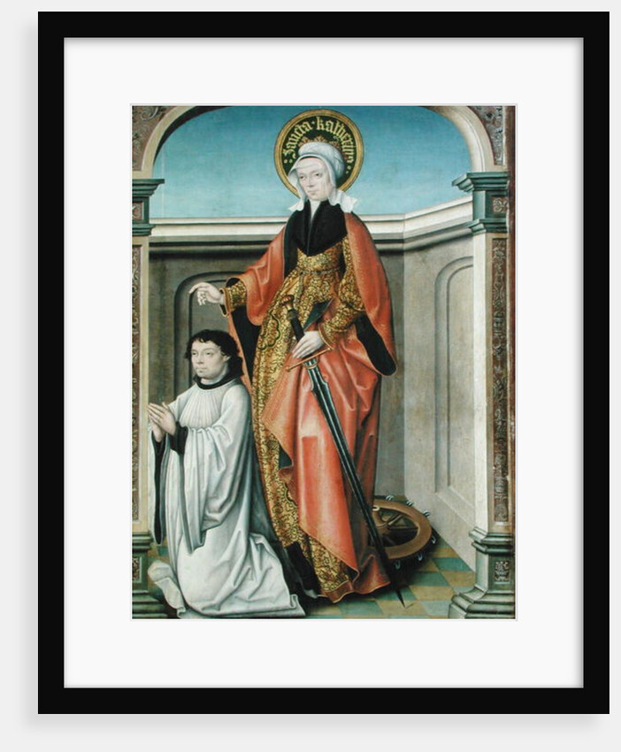 St. Catherine of Alexandria by The Master of Kappenberg