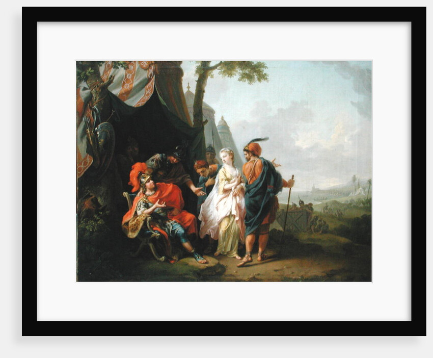 The Abduction of Briseis from the Tent of Achilles, 1773 by Johann Heinrich Tischbein