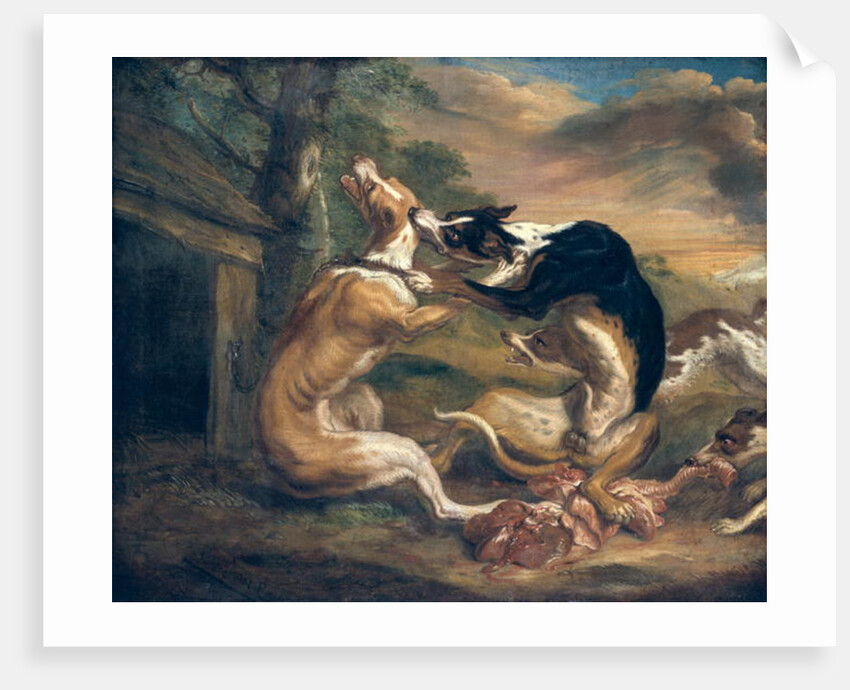 The Dog Fight, 1678 by Juriaen Jacobsz