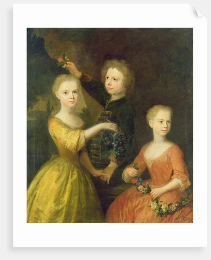 The Children of Councillor Barthold Heinrich Brockes by Balthasar Denner