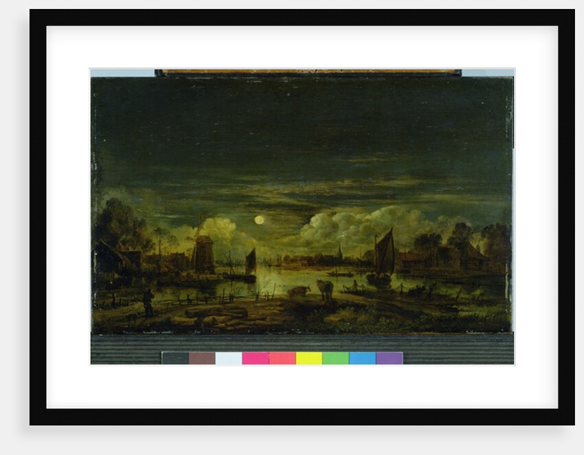Moonlit Landscape by Aert van der Neer