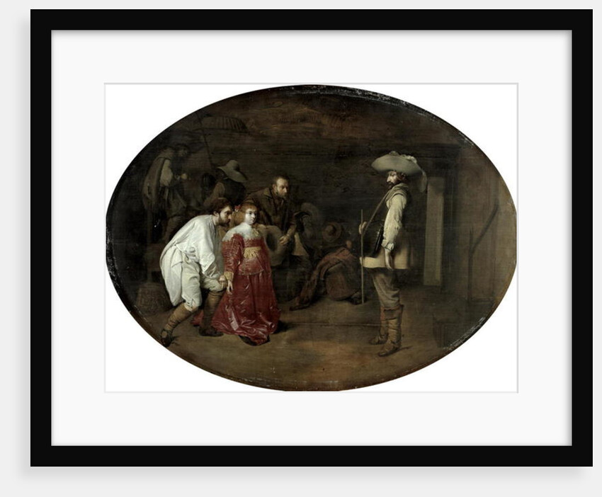 Brought Before the Captain by Willem Cornelisz Duyster