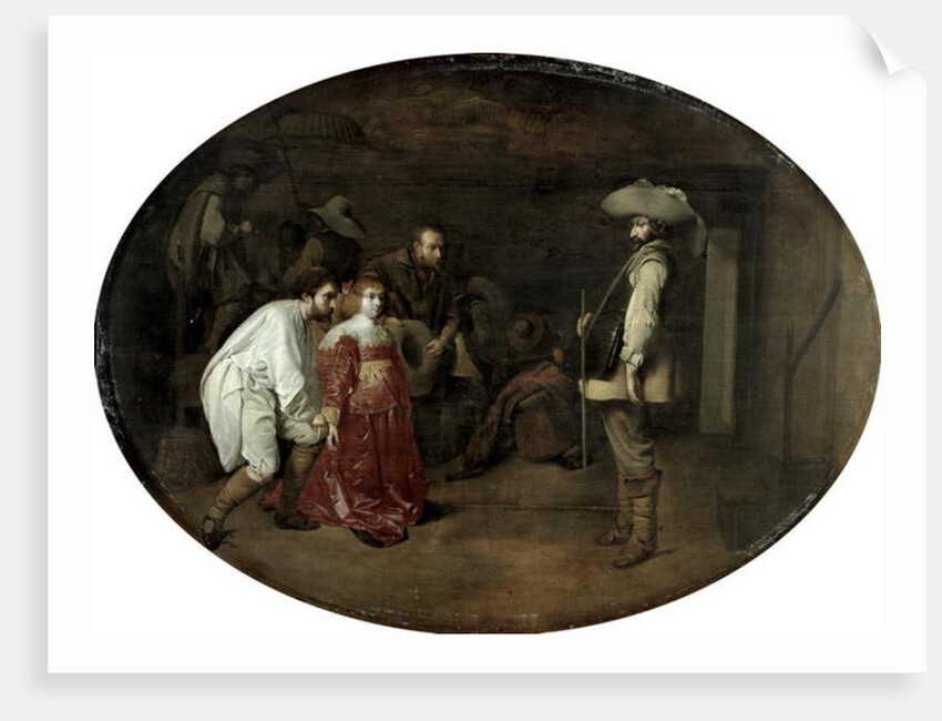 Brought Before the Captain by Willem Cornelisz Duyster