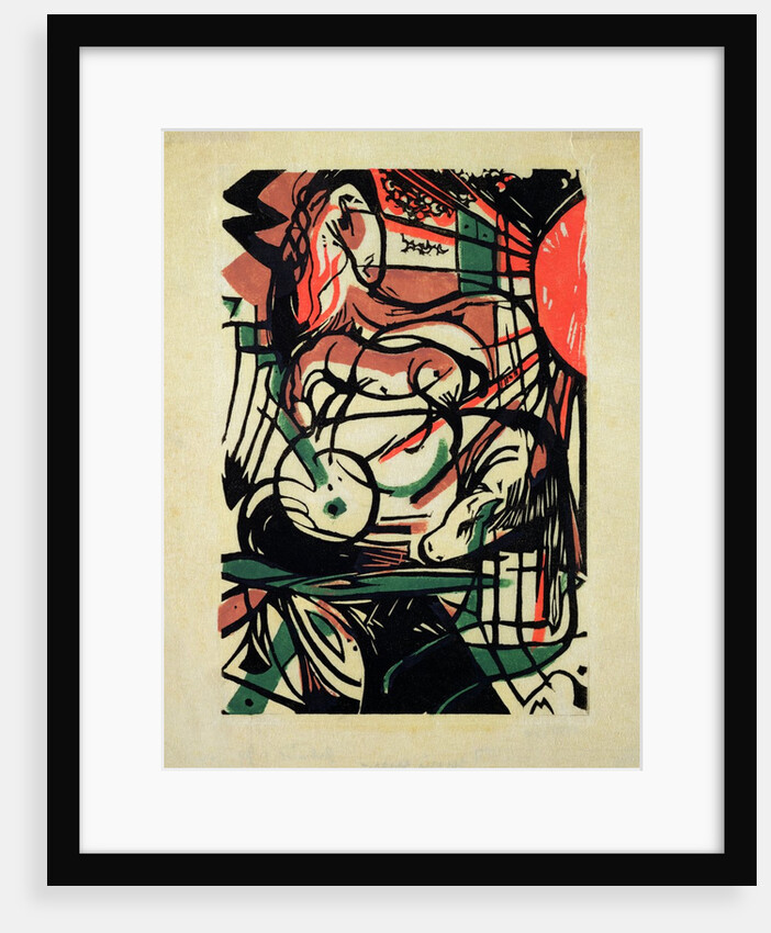 The Birth of the Horse, 1913 by Franz Marc