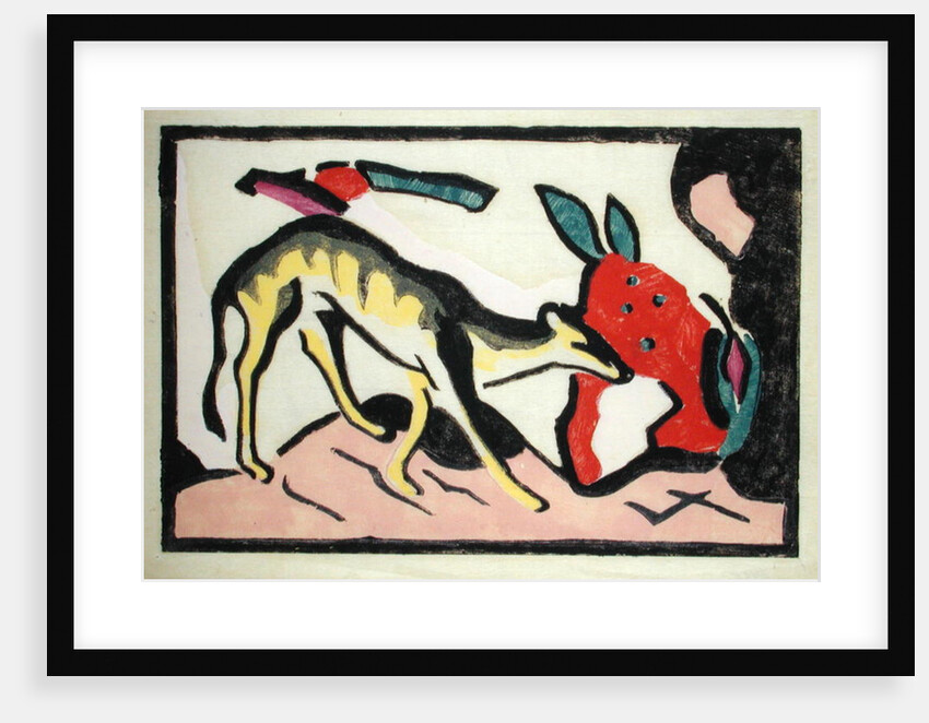 Faultier, 1912 by Franz Marc