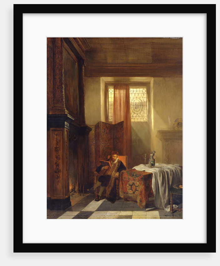 The Philosopher, 1844 by Hubertus van Hove