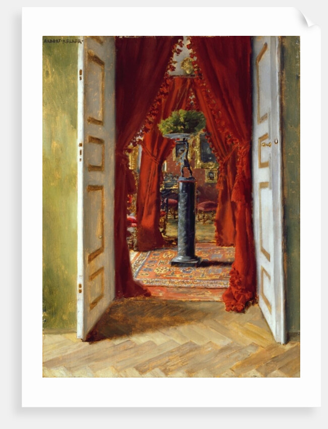 The Red Room, 1882 by Albert von Keller