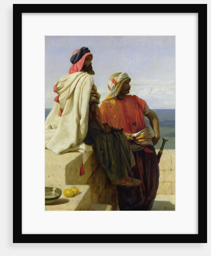 Saracens in front of their Position, 1864 by Wilfred Vincent Herbert