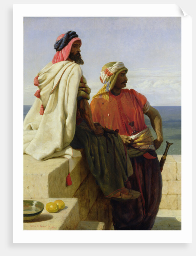 Saracens in front of their Position, 1864 by Wilfred Vincent Herbert