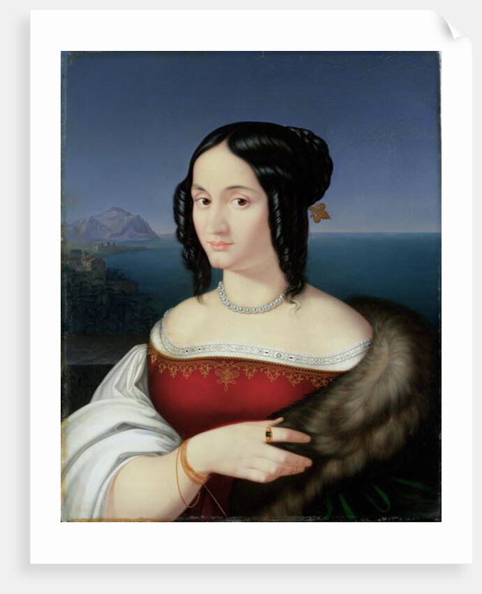 Carolina Grossi, the first Wife of the Artist, 1813-14 by Peter von Cornelius