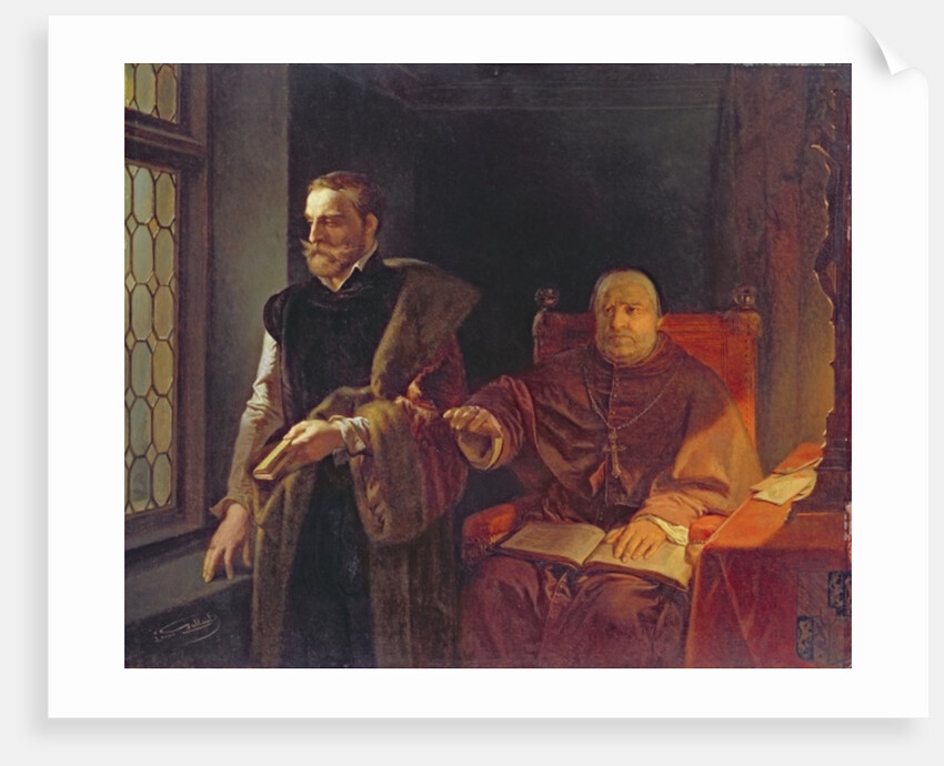 Egmont's Final Hour, after 1848 by Louis Gallait