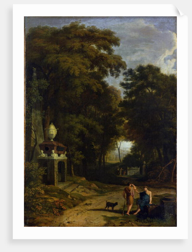 Idyllic Landscape by Albert Meyering