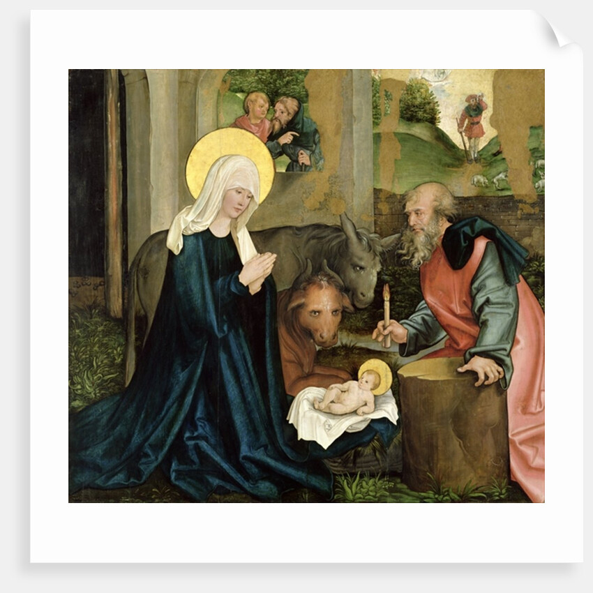 The Birth of Christ by Hans Leonard Schaufelein