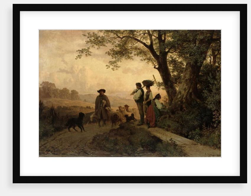 Returning Shepherd by Karl Schlesinger